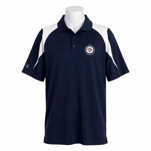 Size XL Vintage Antigua Winnipeg Jets Golf Polo